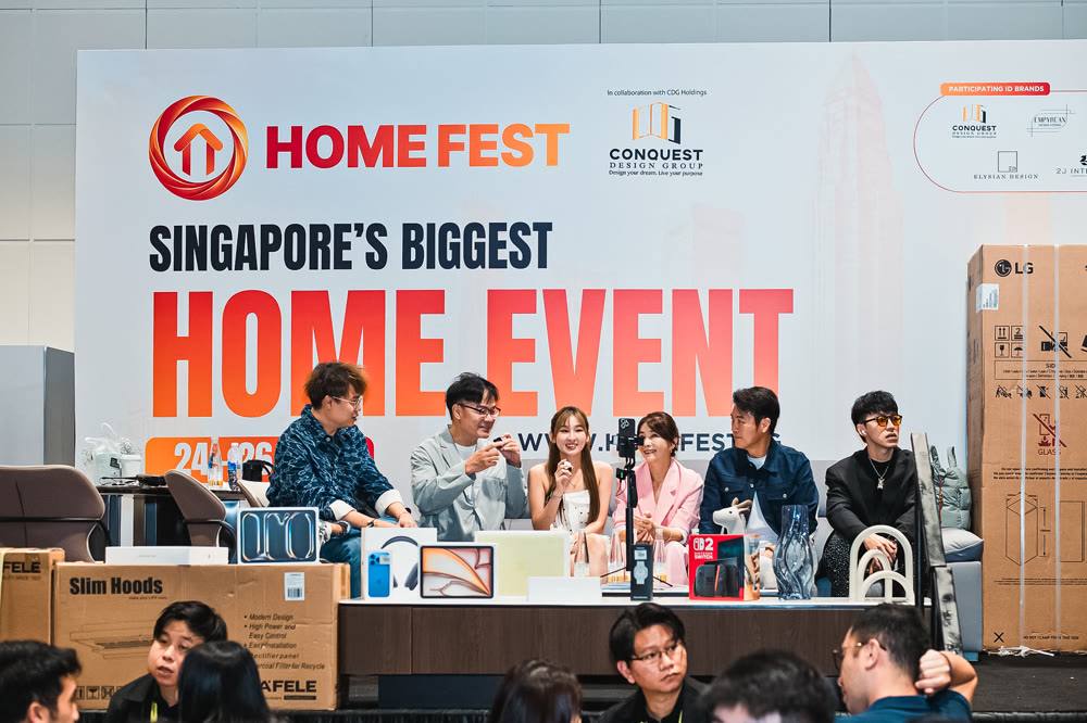 Celebrity ambassadors live on the HomeFest stage
