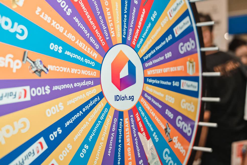 HomeFest prize wheel